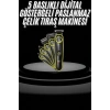 Saç Sakal Şekillendirici Tıraş Makinesi 5 Başlıklı Paslanmaz Çelik Bıçaklı Unısex