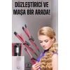 Saç Şekillendirici Düzleştirici Ve Maşa Isı Ayarlı
