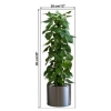 Saksılı Bitki Tasarımlı Yapışkanlı Sticker Resim 90*30 cm (5324)