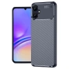Samsung Galaxy A06 Kılıf Auto Focus Karbon Kapak - Lacivert
