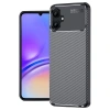 Samsung Galaxy A06 Kılıf Auto Focus Karbon Kapak - Siyah