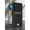 Samsung Galaxy A16 5g Kılıf Kelvin Kartvizitli Silikon - Siyah