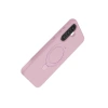 Samsung Galaxy A36 Regal Magsafe Standlı Kapak - Açık Pembe