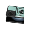 Samsung Galaxy A37 5g Pars Lens Yüzüklü Silikon - Yeşil