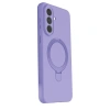 Samsung Galaxy A57 5g Regal Magsafe Standlı Kapak - Lila
