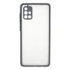 Samsung Galaxy A71 Kılıf Montreal Silikon Kapak - Gri