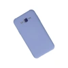 Samsung Galaxy J7 Kılıf Nano İçi Kadife Silikon - Lila