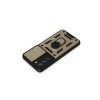 Samsung Galaxy S21 Fe Kılıf Pars Lens Yüzüklü Silikon - Gold