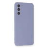 Samsung Galaxy S21 Kılıf Nano İçi Kadife Silikon - Lila