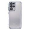 Samsung Galaxy S21 Ultra Kılıf Razer Lensli Silikon - Açık Mavi