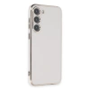 Samsung Galaxy S23 Kılıf Volet Silikon - Beyaz