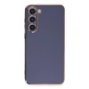 Samsung Galaxy S23 Kılıf Volet Silikon - Mavi