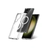 Samsung Galaxy S23 Ultra Kılıf Magneticsafe Şeffaf Silikon - Şeffaf