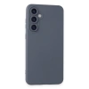 Samsung Galaxy S24 Kılıf Nano İçi Kadife Silikon - Gri