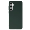 Samsung Galaxy S24 Plus Kılıf First Silikon - Koyu Yeşil