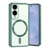 Samsung Galaxy S25 Edge Kross Magneticsafe Kapak - Koyu Yeşil