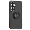 Samsung Galaxy S26 Plus Montreal Yüzüklü Silikon Kapak - Siyah