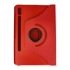 Samsung Galaxy T870 Tab S7 11 Kılıf 360 Tablet Deri Kılıf - Kırmızı