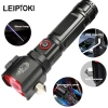 Şarjlı El Feneri  Yüksek Güçlü LED Işık USB ile Şarj ESCAPE RESCUE (5324)