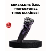 Şarjlı Saç Ve Sakal Tıraş Makinesi Kablosuz Kompakt Tasarımlı