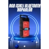 Ses Bombası Kablosuz Bluetooth Hoparlör Çift Çıkışlı Yüksek Ses Kaliteli Hoparlör