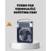 Sessiz Çalışan Turbo Fan Güçlü Hava Akışlı Masa Üstü Vantilatör