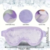 Sıcak Ve Soğuk Boncuklu Buz Jeli Terapi Göz Maskesi (Mor)
