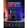 Şık ve Fonksiyonel RGB LED Panel Canlı Renk Yansımalı Işık Sistemi
