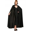 Siyah Renk Yakalı Halloween Pelerini 120 cm