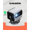 Smart Projector Android TV Yüksek Parlaklık Ev Sineması