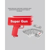 Super Money Gun Para Saçma Tabancası Yüksek Atış Güçlü Kırmızı Model