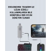 Tak-Çalıştır Mobil Oyun Ekipmanları Seti – Klavye Mouse Dahil
