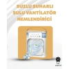 Taşınabilir 3ü 1 Arada Mini Fan | Nemlendirici + Soğutucu + Gece Lambası
