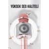 Taşınabilir Bluetooth Karaoke Mikrofon: Hafıza Kart Girişli, Etkileyici Performans