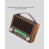 Taşınabilir Hoparlör Güneş Panelli Bluetooth USB SD FM AM SW Radyo