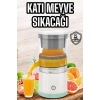 Taşınabilir Kablosuz Taşınabilir Şarjlı Narenciye Sıkacağı Portakal Meyve Sıkacağı Çift Bıçaklı