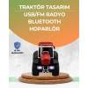 Taşınabilir Nostaljik Araç Tasarımlı Bluetooth Hoparlör