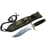 T.c. Standart Komando Bıçağı 30 Cm - Tırtıklı, Kamuflaj Kılıflı
