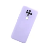 Tecno Camon 16 Kılıf Nano İçi Kadife Silikon - Lila