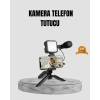 Telefon Video Çekim Kiti Led Aydınlatma Mikrofon Tripodlu Tam Set