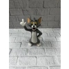 Tom Kedi Biblo 22 cm Hediyelik Dekoratif Ev Ofis Aksesuarı