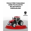 Traktör Tasarımlı Bluetooth Hoparlör USB TF AUX FM Radyo