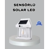 Üç Modlu Güneş Enerjili Duvar Lambası 1800mAh Bataryalı ve Hareket Sensörlü