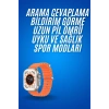 Ultra Akıllı Saat 49 Mm Çift Kordonlu Arama Cevaplama Bluetooth Bağlantılı