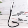 USB Girişli 14 Ledli 3 Kademeli Dokunmatik Masa/Kitap Okuma Lambası Ledi Siyah (5324)