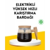 USB Şarjlı Akıllı Karıştırıcı Kupa – Isıtma Altlıklı, IP6 Su Geçirmez