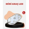 USB Şarjlı Kablosuz Manyetik Montajlı Mini LED Işık