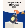 USB Şarjlı Mini LED Anahtarlık Fener