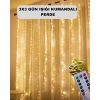 Uzaktan Kumandalı Perde Tipi Günışığı Peri Led Işık Dekorasyon