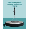 Uzun Saplı Paslanmaz Çelik Izgara Temizlik Fırçası